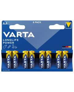 VARTA Longlife Power Batterien Alkaline AA 8er 