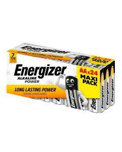 Energizer Batterie Alkaline, 24er Box, AA/R6