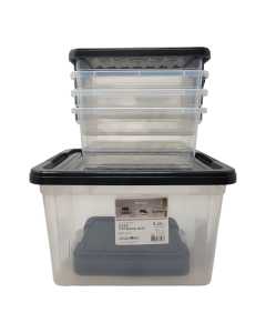 2 Stück Faltbox Türkis 28x28x28cm - Aufbewahrungsbox Mit Deckel Faltbar