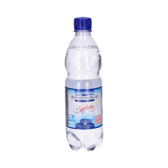 Blankenburger Wiesenquell Mineralwasser spritzig natriumarm, 500 ml