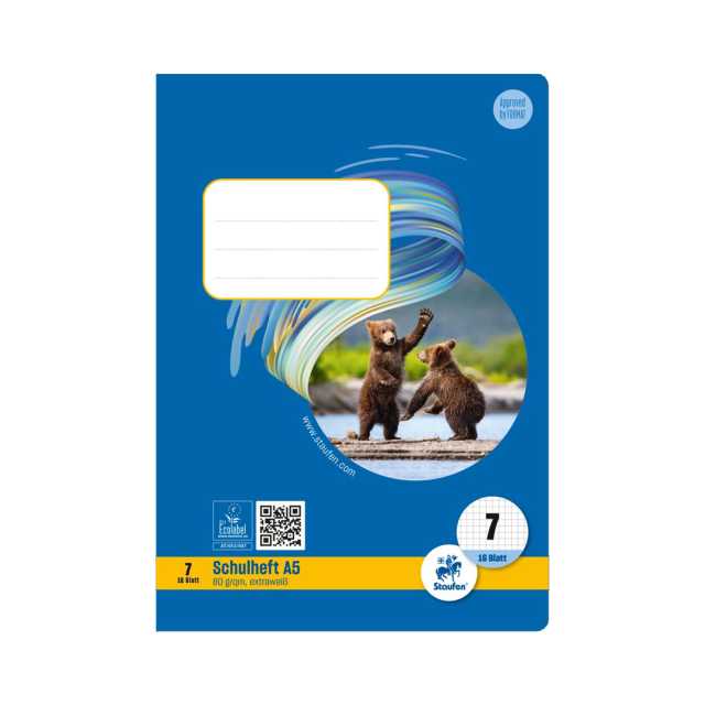 Heft A5 Lineatur 7 16 Blatt