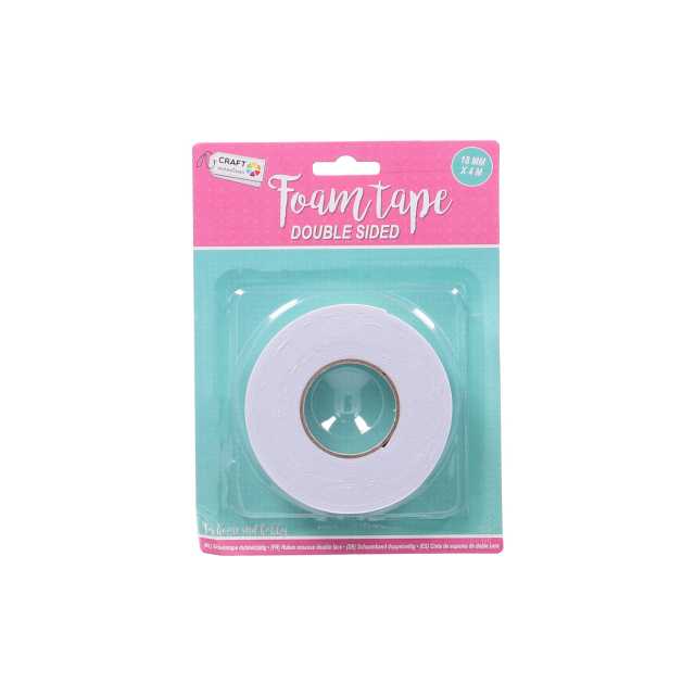 3D Klebeband Schaumstoff doppelseitig, 4 m x 18 mm