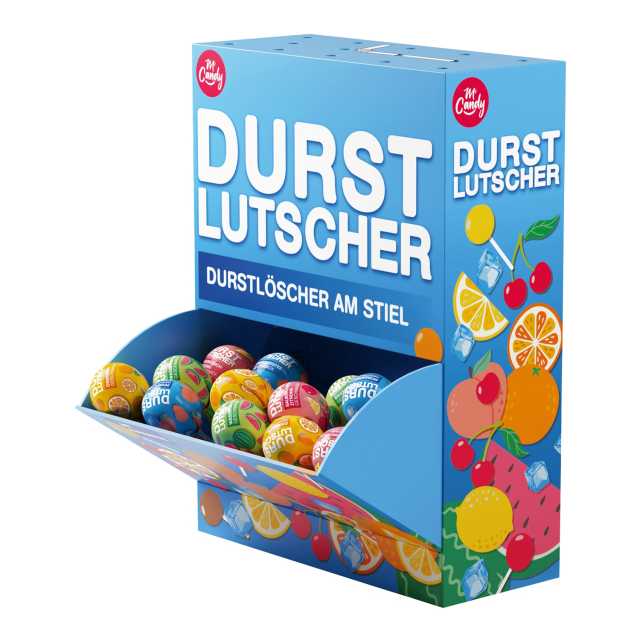 Durstlöscher Lutscher am Stiel