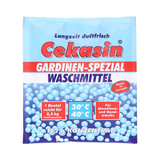 Waschmittel für Gardinen