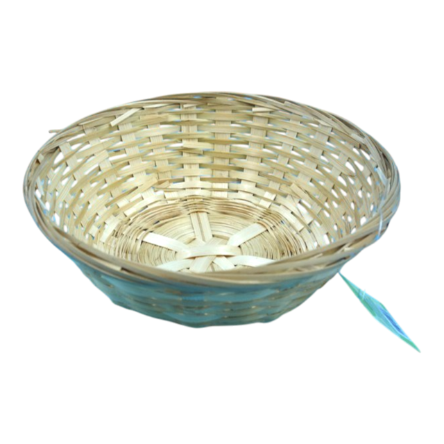 O'canny Korb aus Bast naturfarben