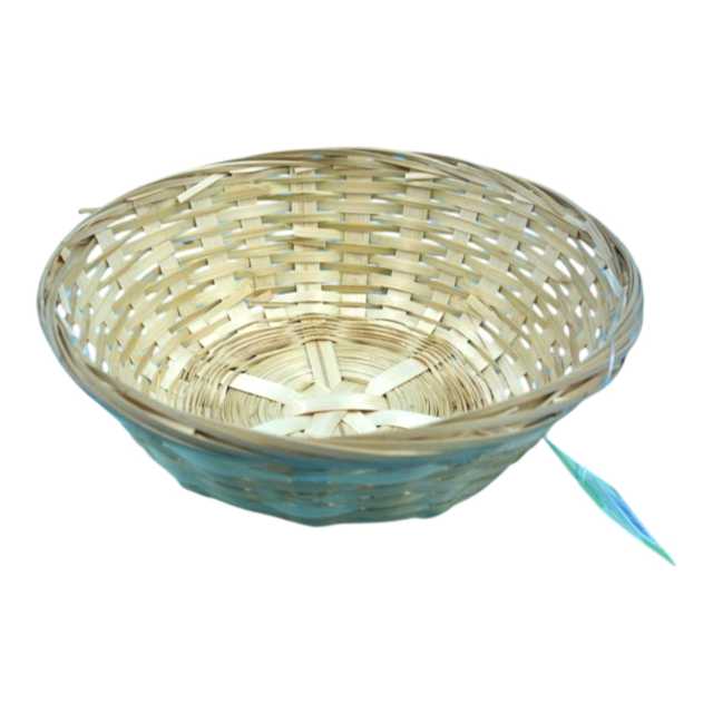 O'canny Korb aus Bast naturfarben