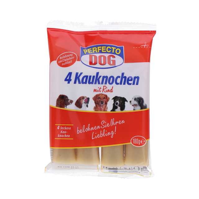 Perfecto Dog Hundesnack gefüllte Kauknochen 180 g