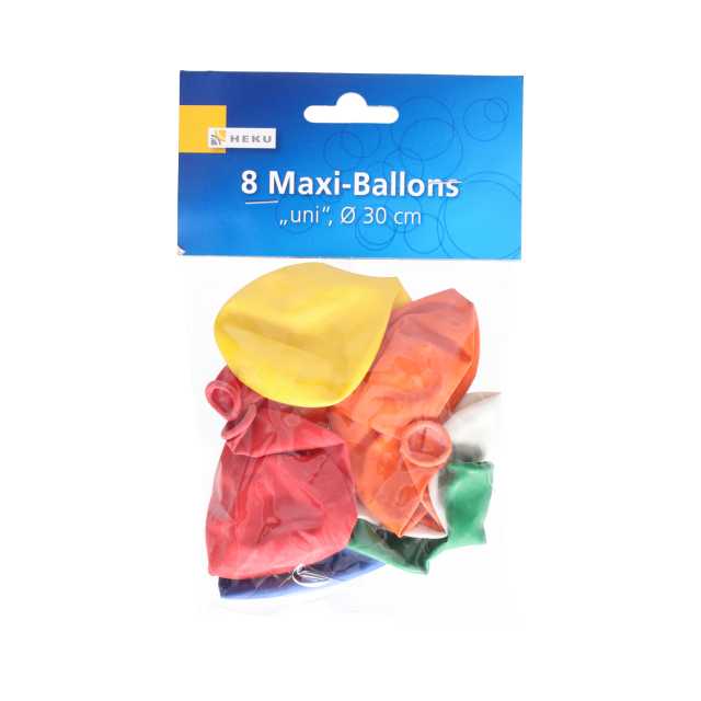 Heku Maxi-Luftballons bunt