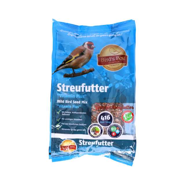 Bird´s Best Streufutter Vitamin Plus für Wildvögel 800 g