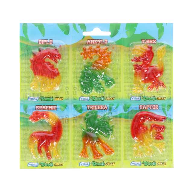 Dino Jelly Fruchtgummi 66 g, 6 Stück