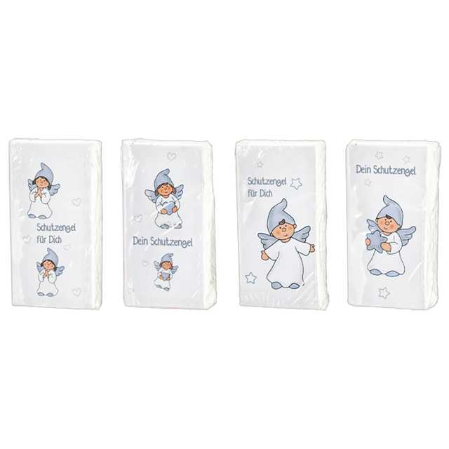 Taschentücher Schutzengel Pack, 11 x 5 cm, 10 Stück