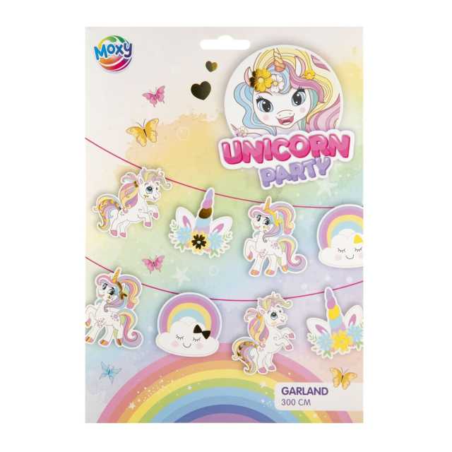 Girlande Einhorn