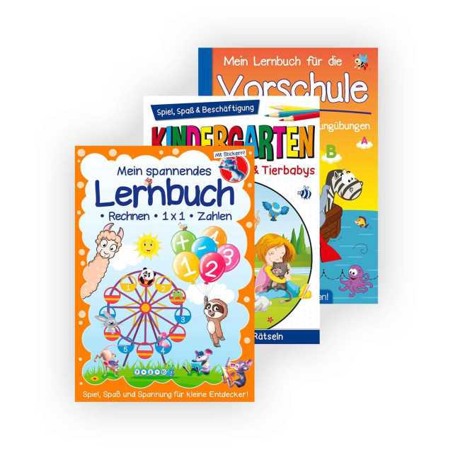 Beschäftigungsheft A5 Vorschule