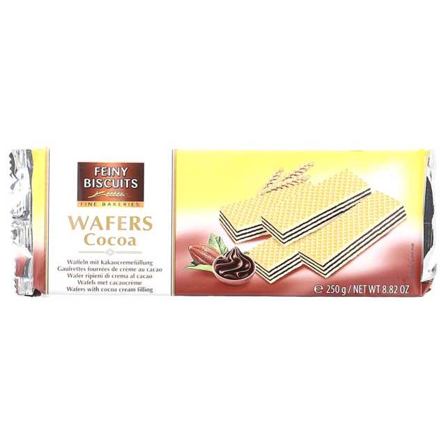 Waffeln mit Kakaocremefüllung 250g