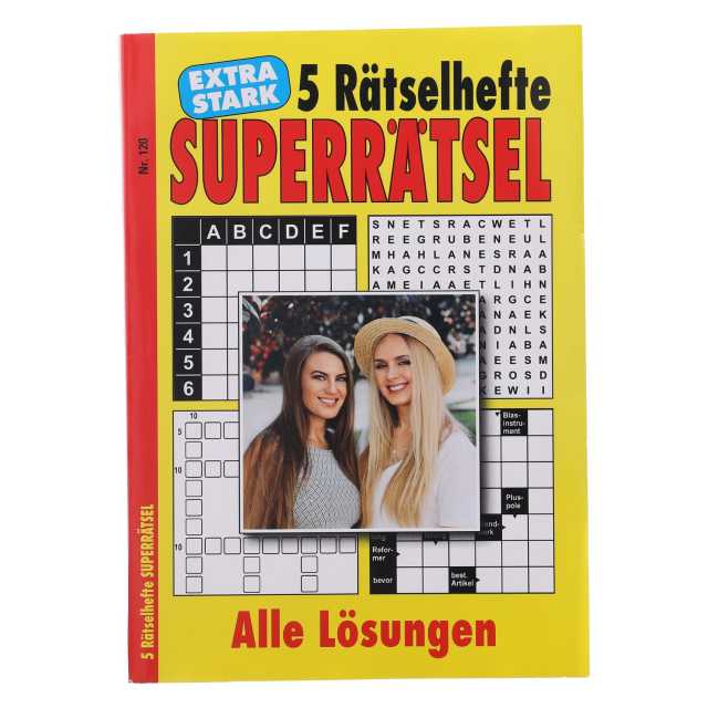 Rätselheft Superrätsel 256 Seiten DIN A5