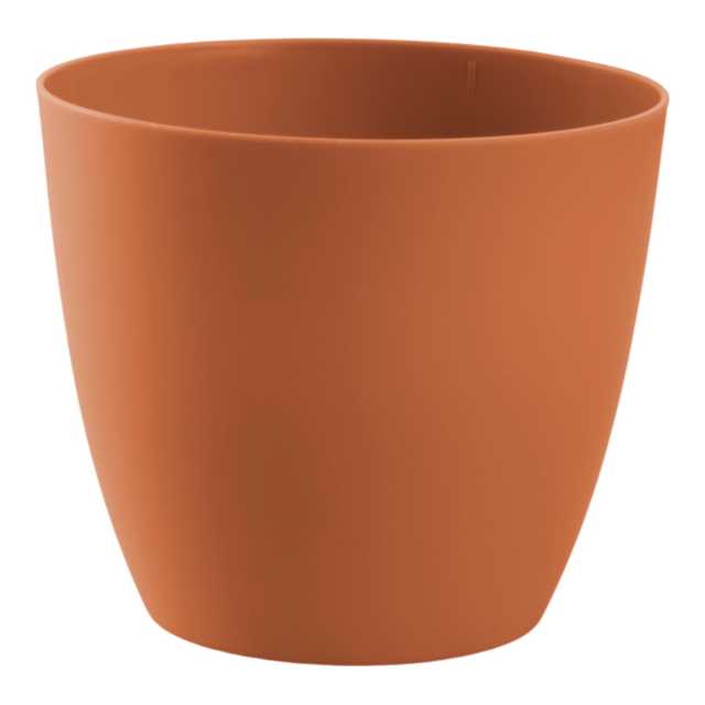 Ella Blumentopf matt Ø=15cm terracotta