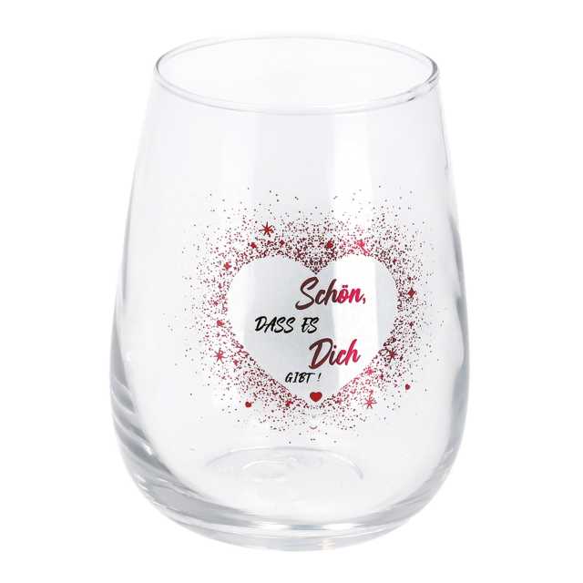 novooo Trinkglas Spruch