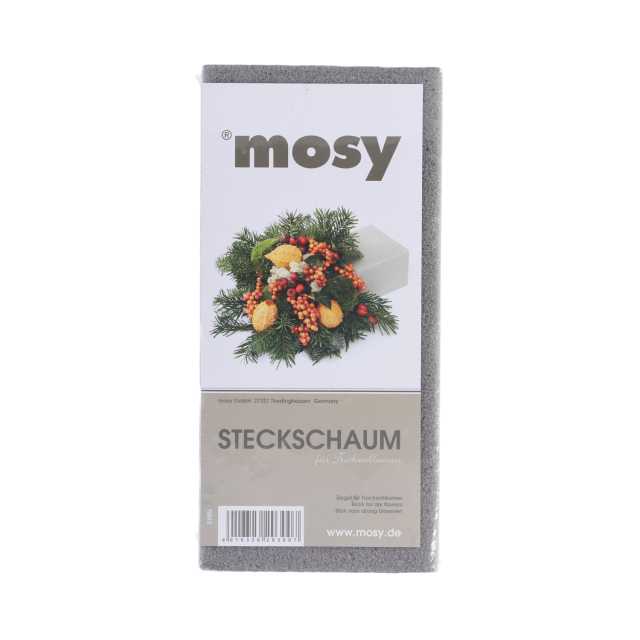 Mosy Steckschaum Blumensteckmasse für Trockenblumen 23 x 11 x 8 cm