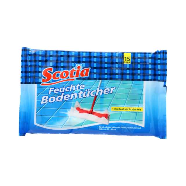 Scotia feuchte Bodentücher 15er