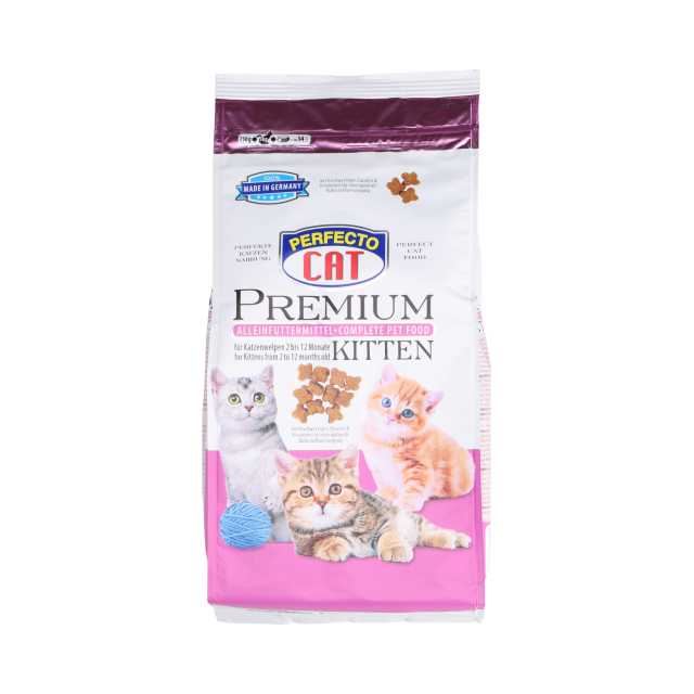 Perfecto Cat Premium Katzenfutter Trockenfutter für Kitten 750 g