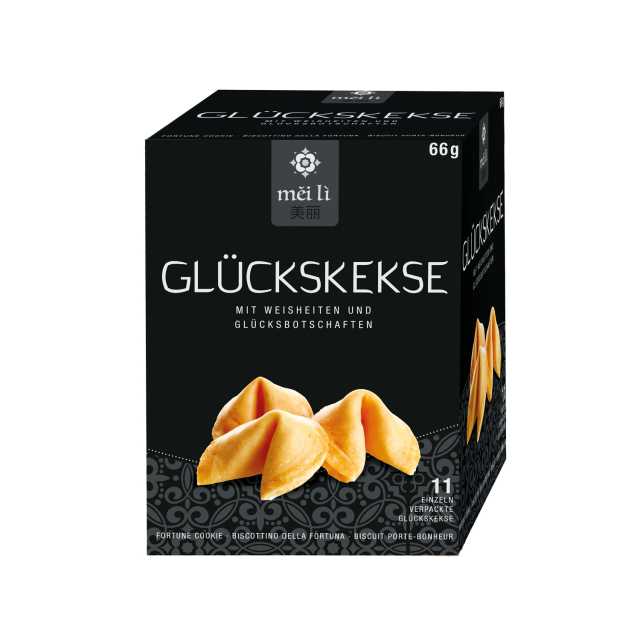 Glückskekse 11er Box 66g