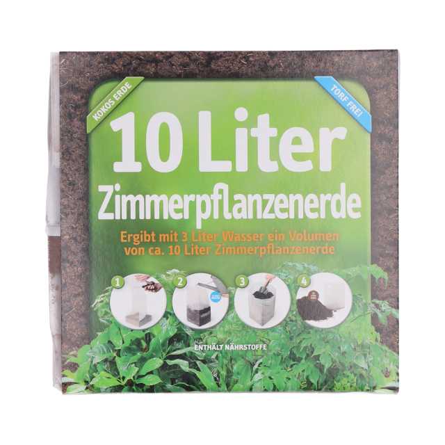 Kokoserde für Zimmerpflanzen