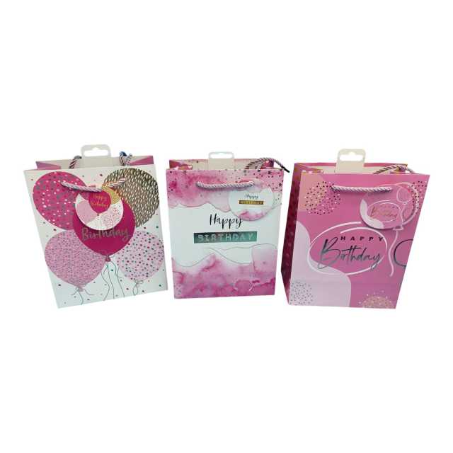 novooo Geschenktüte A4, pink