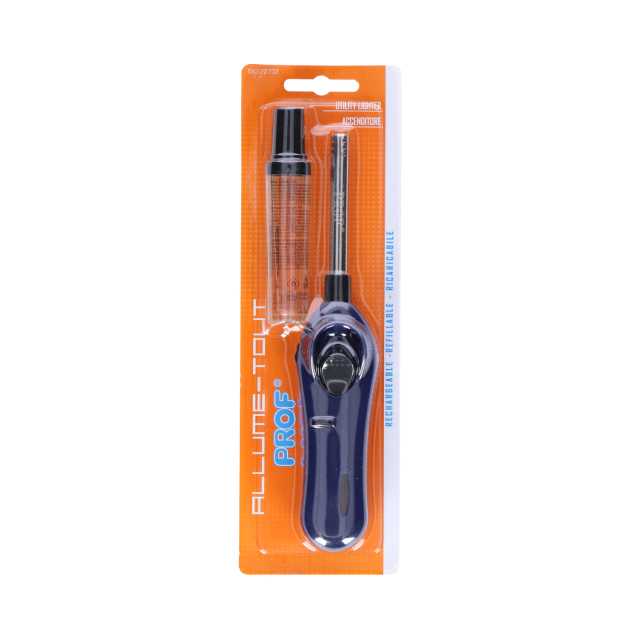 Stabfeuerzeug inkl. Feuerzeuggas 23 cm 18 ml 3fach