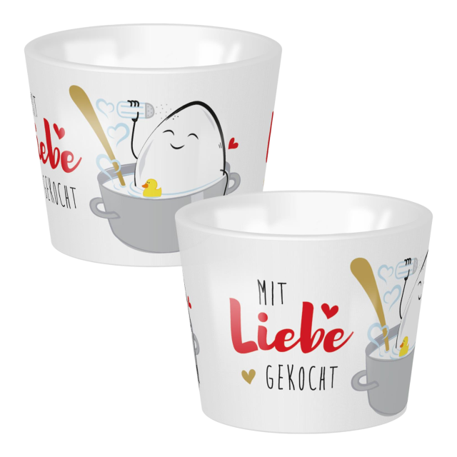 Eierbecher Liebe