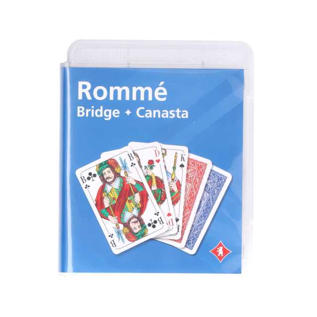 Kartenspiel 3in1 Rommé Bridge Canasta