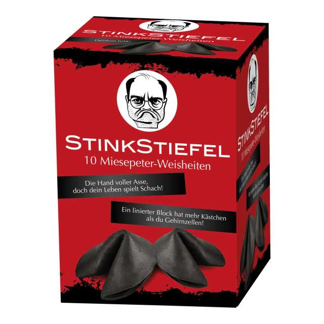 Glückskekse 10er Stinkstiefel 60g