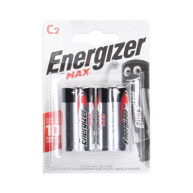 Energizer Alkaline Max Baby C2 Batterien 2 Stück