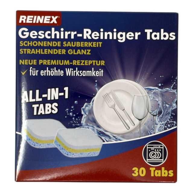 Reinex Geschirrspültabs 7in1, 30 Stück