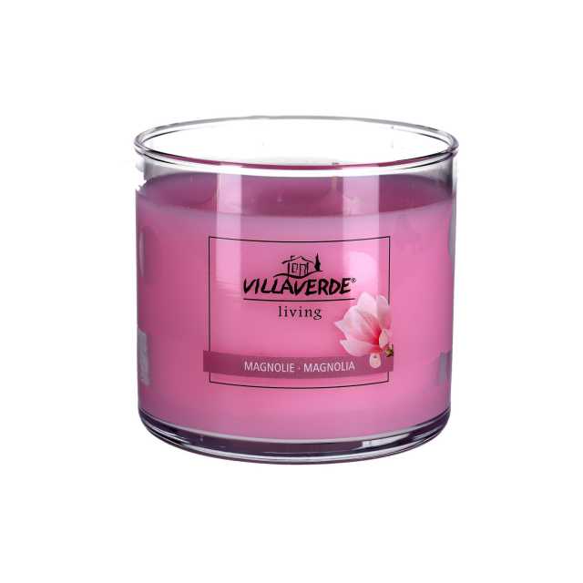 Villaverde Duftkerze im Glas, 3-Docht