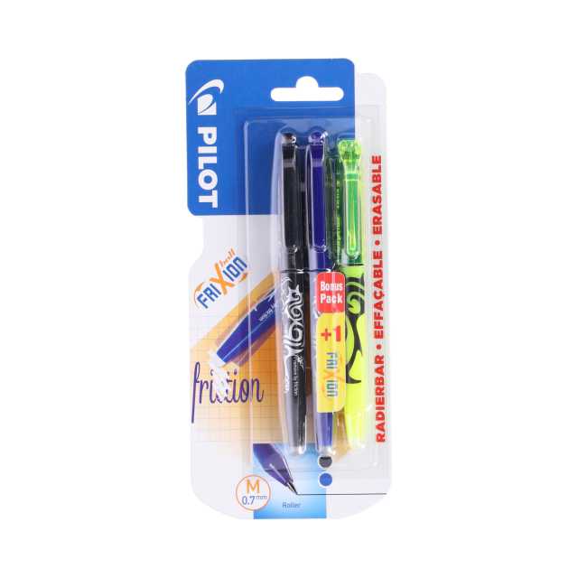 PILOT Frixion Aktionspack 2xBall 1xTextmarker