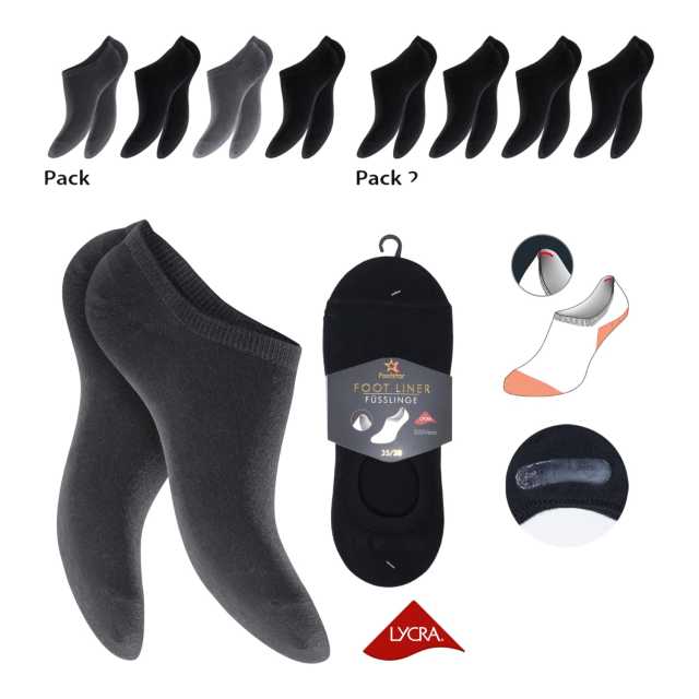 Damen-Herren-Sneaker Viskose, 4 Stück