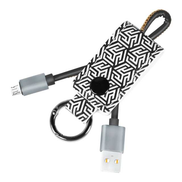 Daten-/Ladekabel Schlüsselanhänger Micro USB