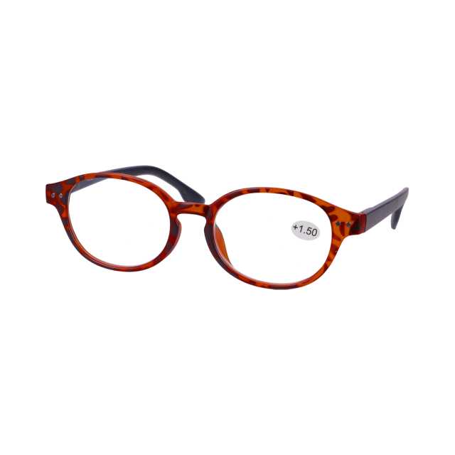 Star Optic Lesehilfe MD1 aus Kunststoff +1,5 Dioptrien schwarz/braun