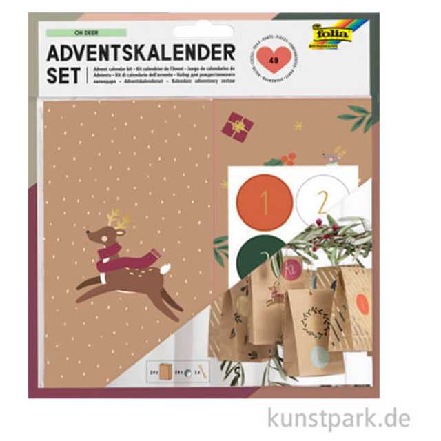 Adventskalender DIY *Oh Deer* 49 teilig