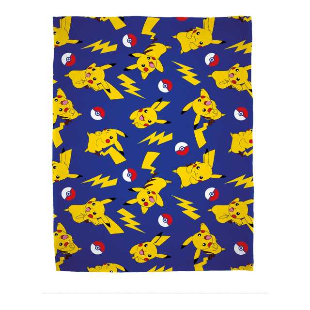 Fleecedecke Pokemon Pikachu