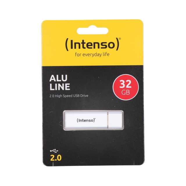 Intenso Alu Line USB-Stick 32 GB Silber