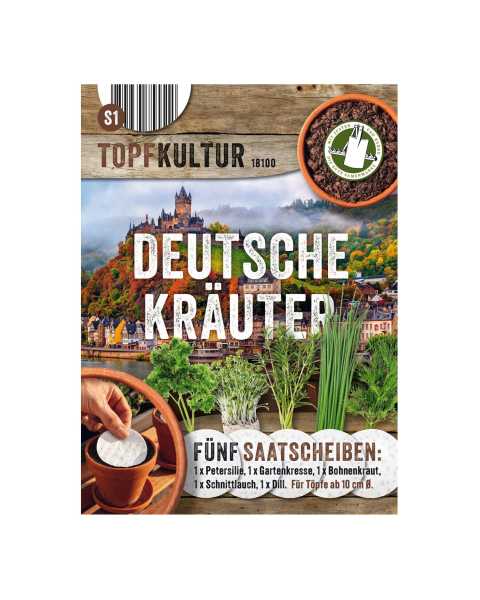 Saatscheiben Deutsche Kräuter
