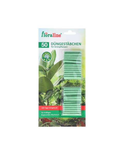 Floraline Düngestäbchen für Grünpflanzen 50er