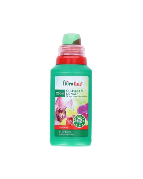 Floraline Orchideendünger mit wertvollen Spurenelementen 250 ml