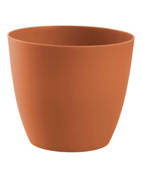 Ella Blumentopf matt Ø=15cm terracotta