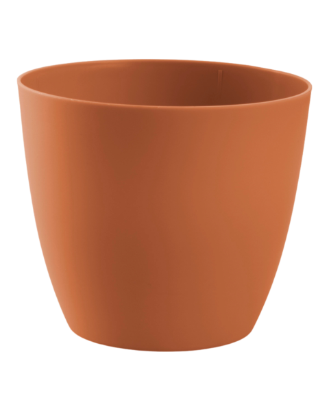 Ella Blumentopf matt Ø=15cm terracotta