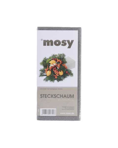 Mosy Steckschaum Blumensteckmasse für Trockenblumen 23 x 11 x 8 cm