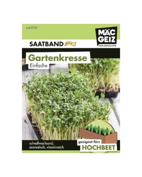 Gartenkresse Sämereien einfache