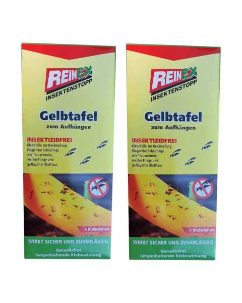 Gelbtafel zum Aufhängen