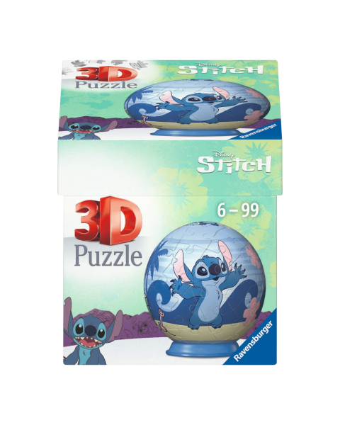 Puzzle 3D Ball Disney Stitch, 54tlg. 3fach